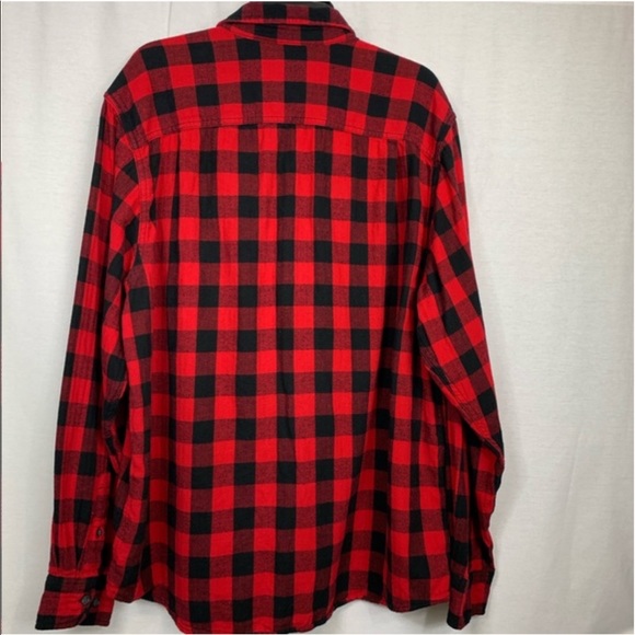 ❗️Men’s Lumberjack red and black Button Up - Picture 3 of 3